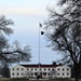 American Flag and Fort McCoy