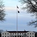 American Flag and Fort McCoy