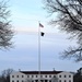 American Flag and Fort McCoy