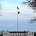 American Flag and Fort McCoy