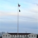 American Flag and Fort McCoy