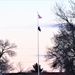 American Flag and Fort McCoy