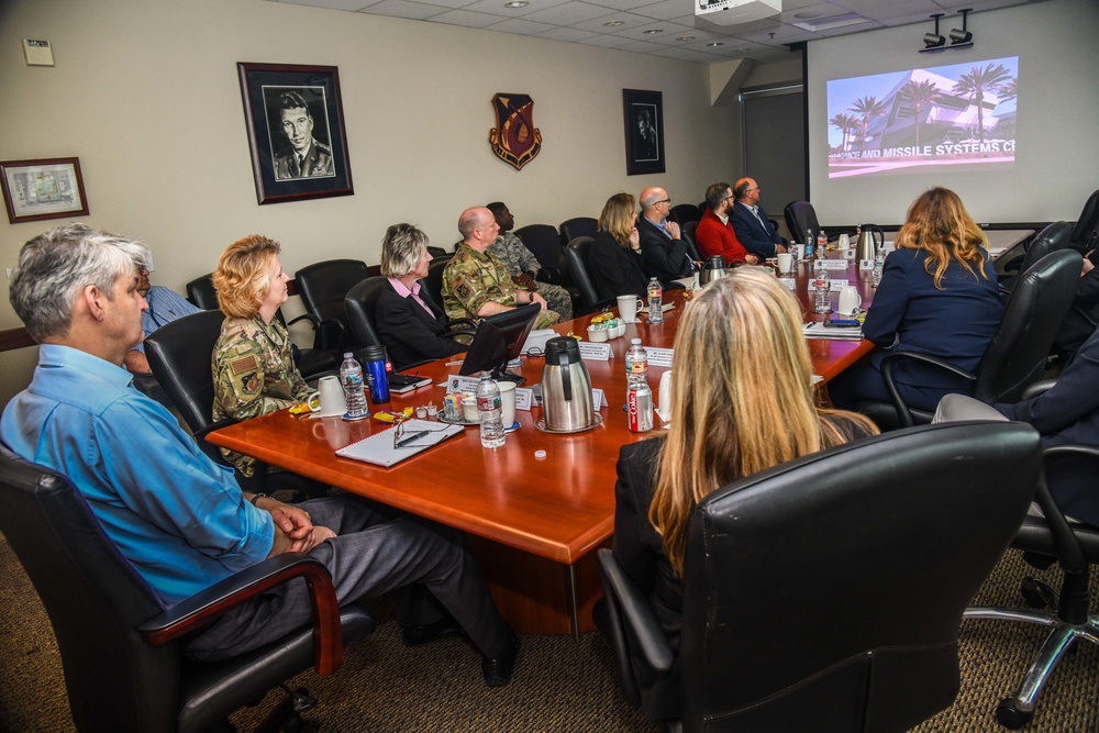 Space and Missile Systems Center hosts British Defense and Space delegation