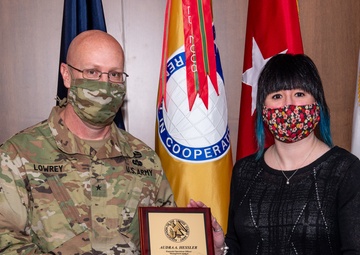 AUSA Redstone-Huntsville Chapter Civilian of the Year award