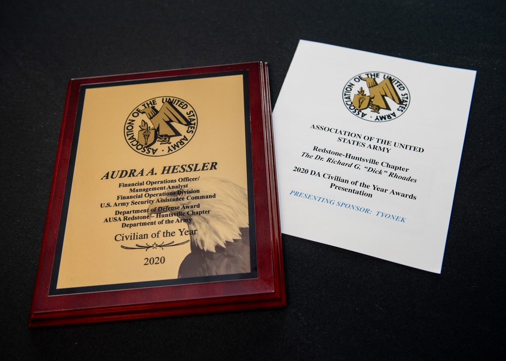 AUSA Redstone-Huntsville Chapter Civilian of the Year award