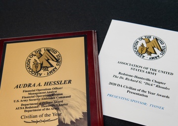 AUSA Redstone-Huntsville Chapter Civilian of the Year award