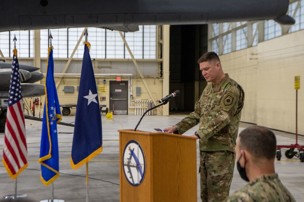 Rear Adm. William W. Wheeler III Visits Team Minot