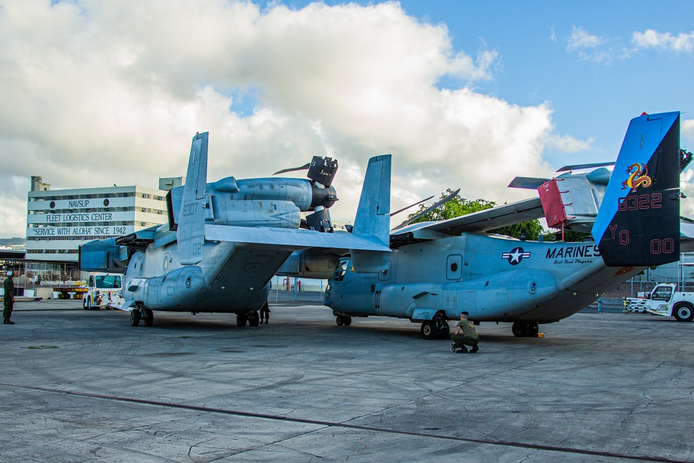 VMM-268 prepares aircraft for ITX