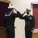 Chief Fire Controlman Jason Mosher commissions as chief warrant officer