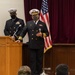 Chief Fire Controlman Jason Mosher commissions as chief warrant officer