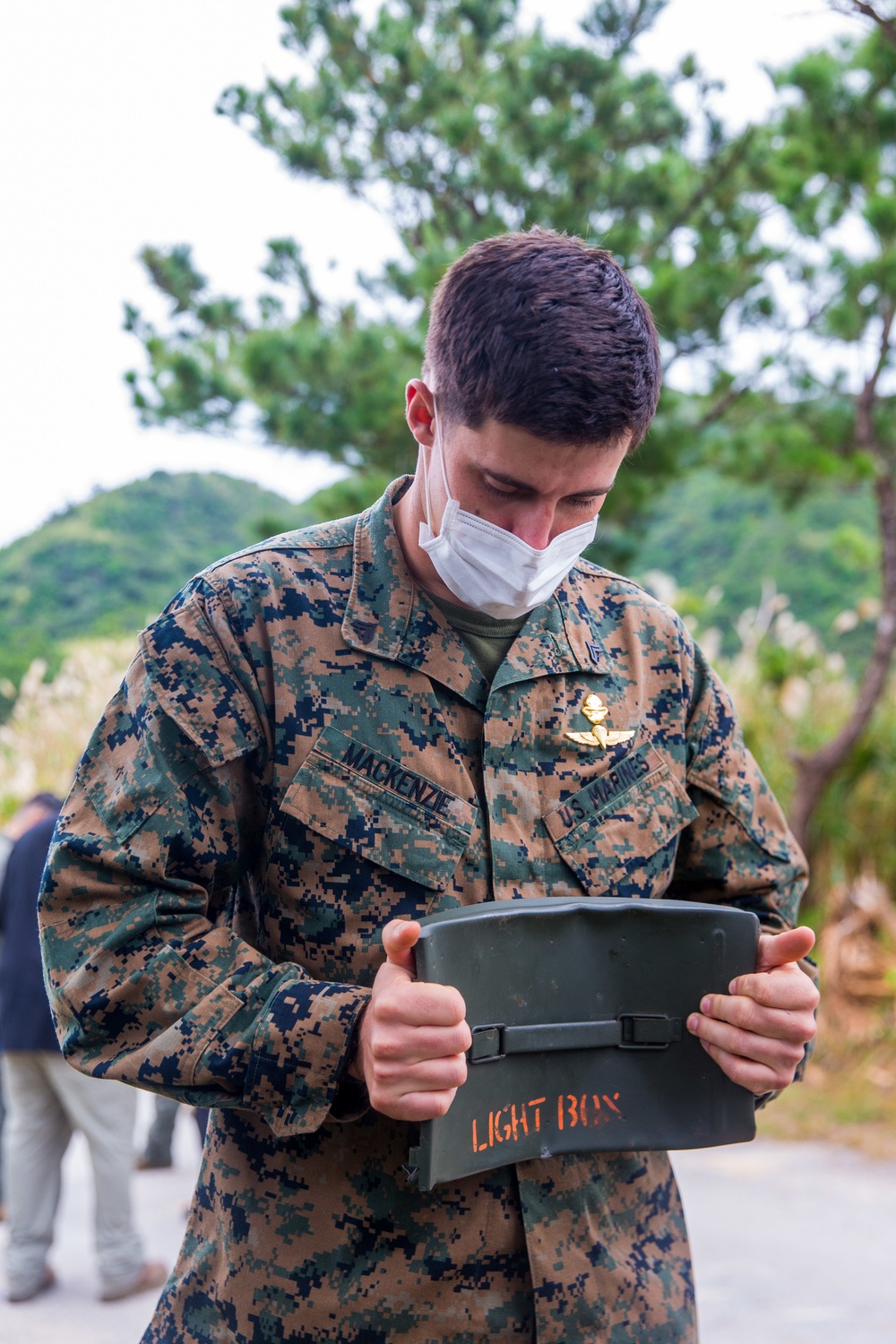 Marines with CLB-31 conduct EOD Demo Range