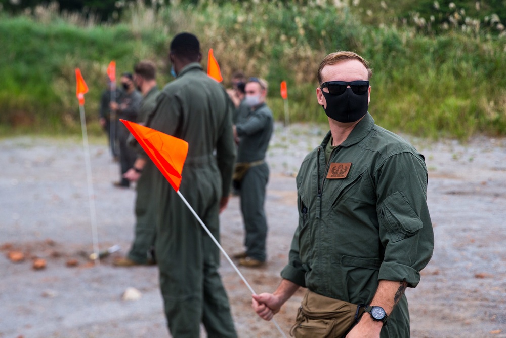 Marines with CLB-31 conduct EOD Demo Range