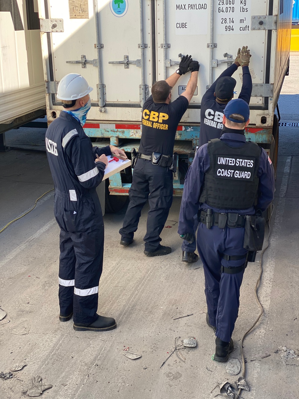 Coast Guard Sector Houston-Galveston conducts Multi-Agency Strike Force Operation