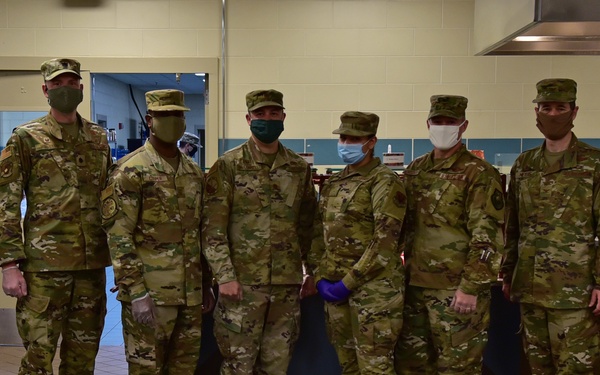 Thanksgiving meal at the DFAC