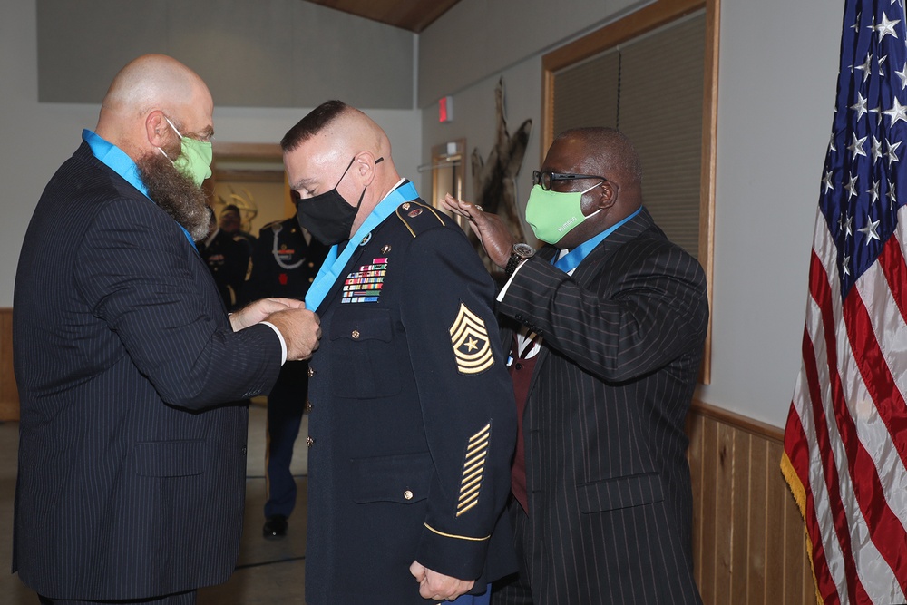 LEAD honors Command Sgt. Maj. Huff during retirement ceremony
