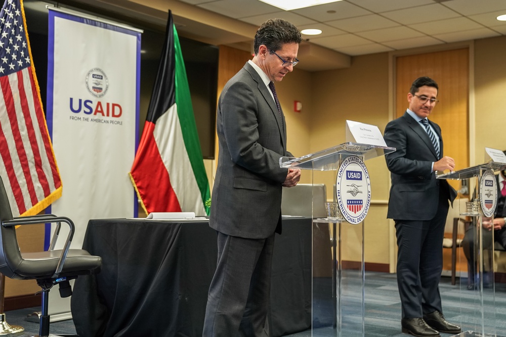 USAID Signs MOU with Kuwait