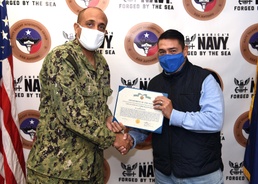 NTAG San Antonio Education Services Specialist earns Civilian Service Commendation Medal