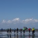 Sailors Conduct Freshwater Washdown