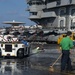 Sailors Conduct Freshwater Washdown