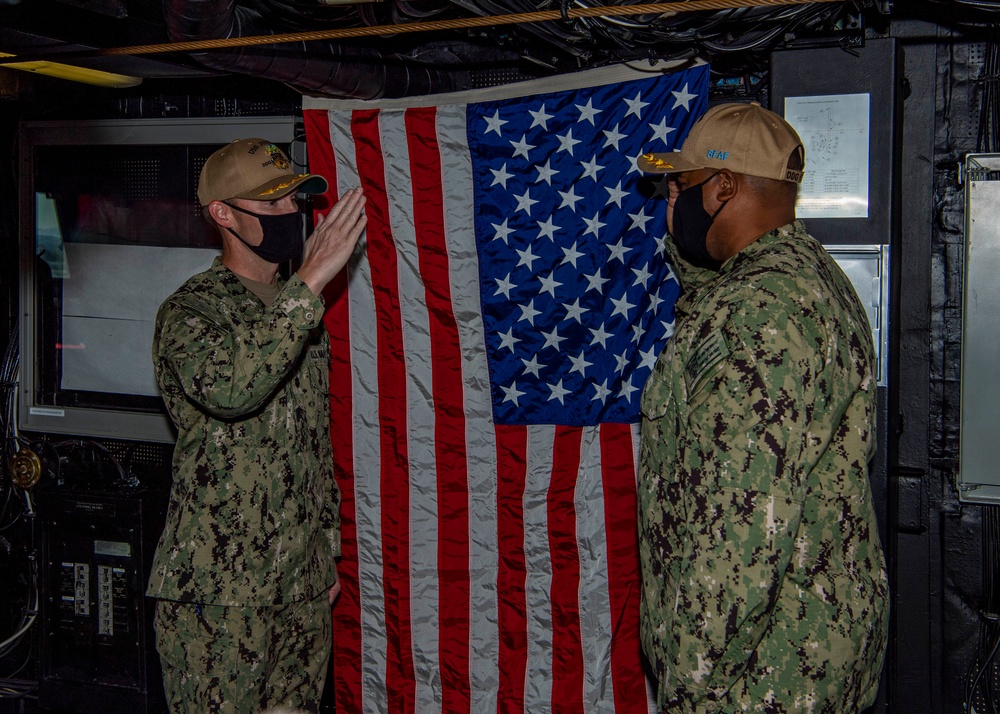 USS John Finn holds Change of Command Ceremony