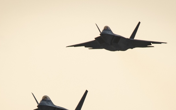 Raptor Flies over Ft. Lauderdale