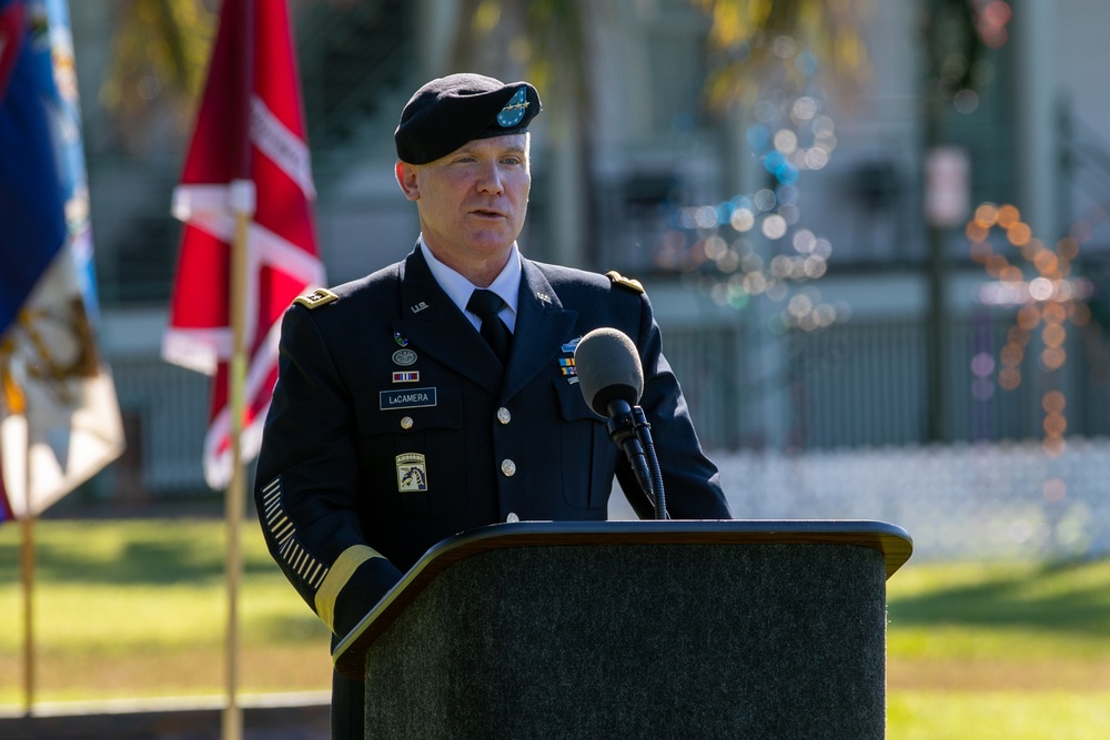 Maj. Gen. McKeithen's retirement ceremony