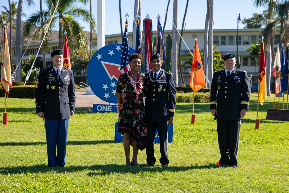 Maj. Gen. McKeithen's retirement ceremony