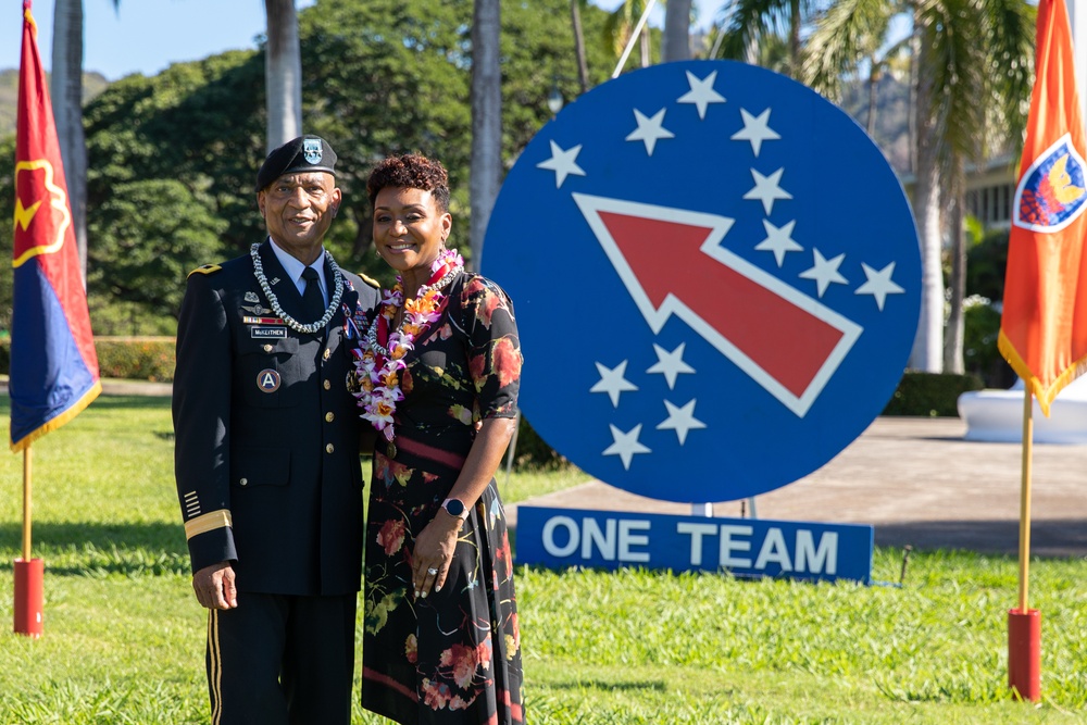 Maj. Gen. McKeithen's retirement ceremony