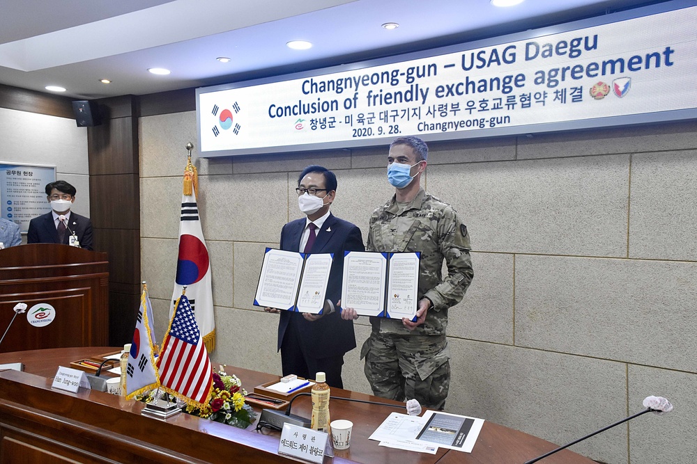 Memorandum of Understanding with Changnyeong County