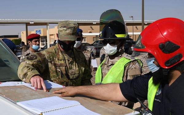 USAF, RSAF emergency services conduct joint exercise