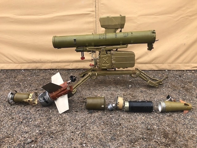 U.S. Marines exploit captured anti-armor missile system from Syria