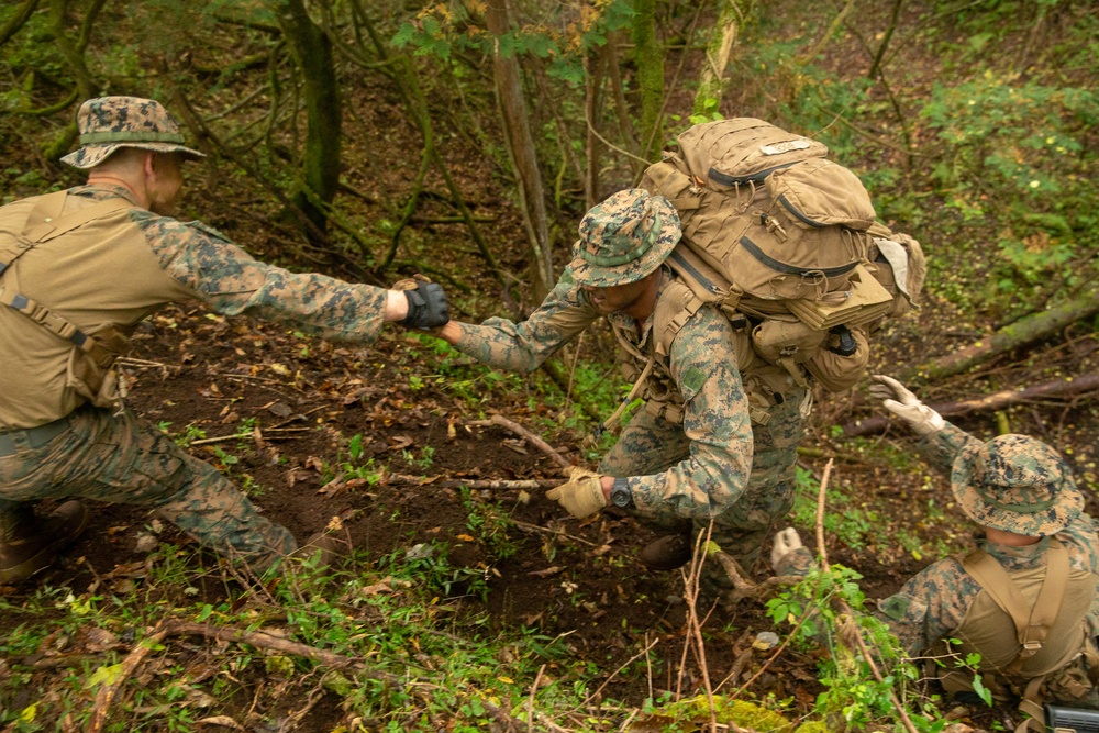 U.S. Marines participate in an airfield seizure event during exercise Fuji Viper 21.1