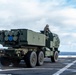 15th MEU Marines display HIMARS aboard Makin Island Amphibious Ready Group