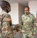 Master Sgt. Fitzroy Tutein's promotion ceremony