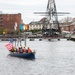 Sailors assigned to USS Constitution row gigs across Boston Harbor