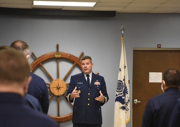 Chief Petty Officers Association, New Haven Chapter, is presented with the Spirit of Hope Award.