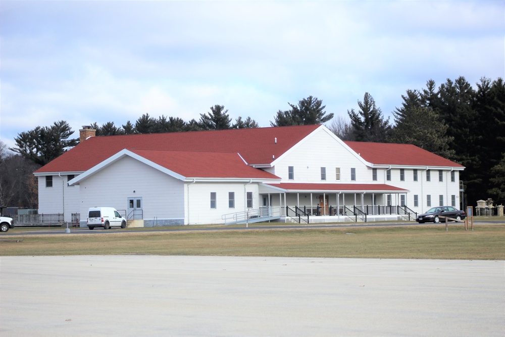 Historical buildings at Fort McCoy