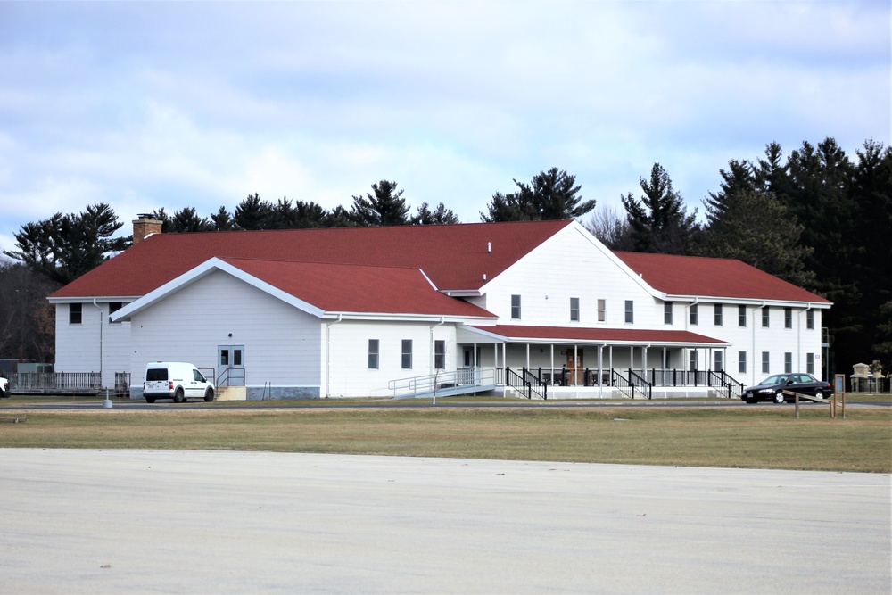 Historical buildings at Fort McCoy