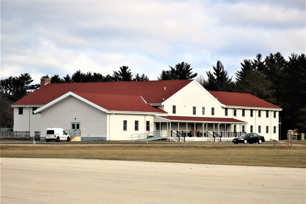 Historical buildings at Fort McCoy