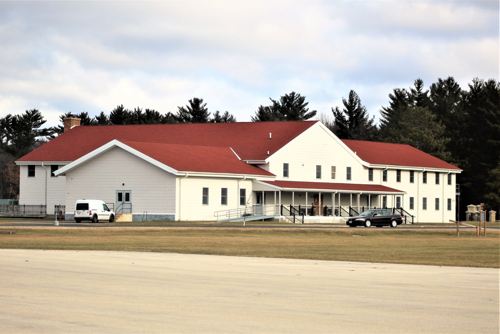 Historical buildings at Fort McCoy