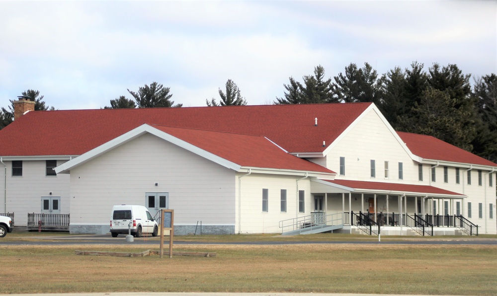 Historical buildings at Fort McCoy