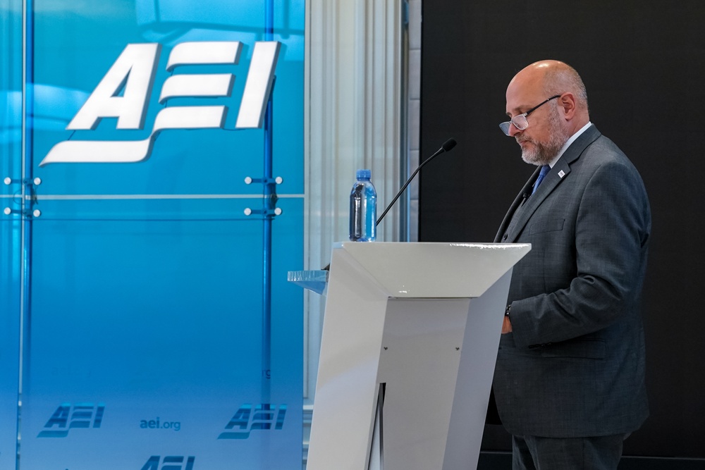 Acting AAID John Barsa talks at AEI