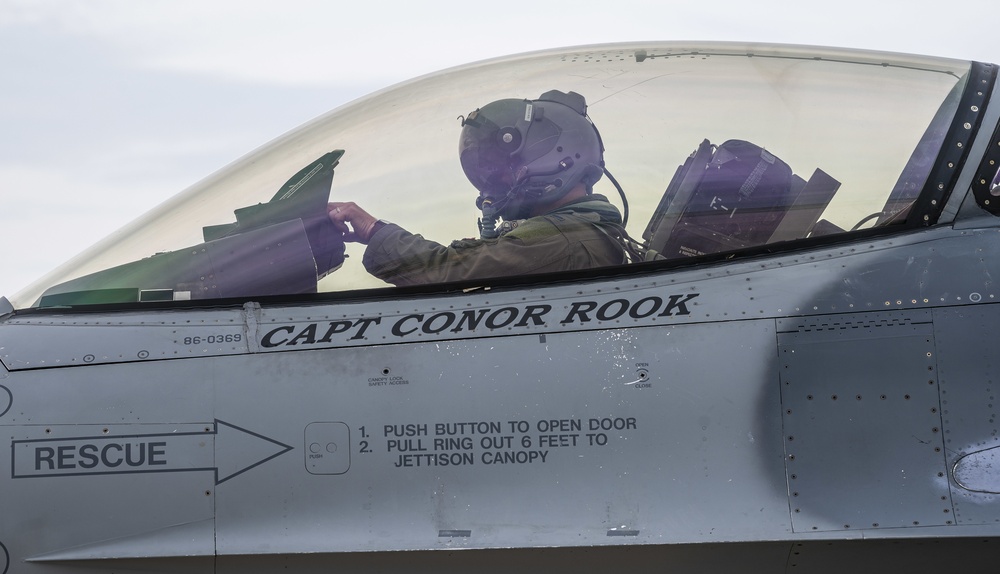 Dover supports F-16 Fighting Falcon's