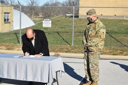 RIA signs agreement for Rock Island to provide water services, lighting maintenance for the Arsenal