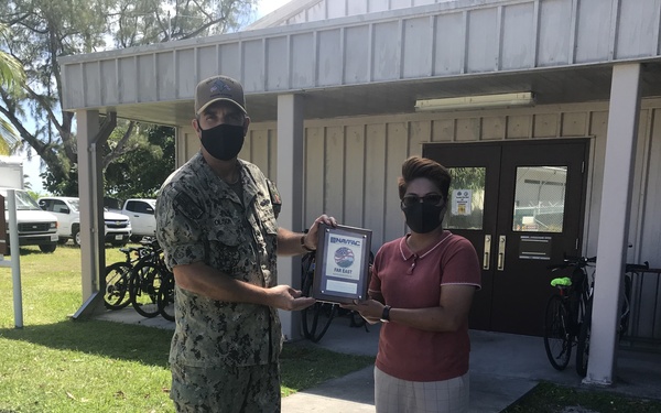 NAVFAC Far East Names Cecille Peñaflorida 2021 Host-Nation Engineer of the Year