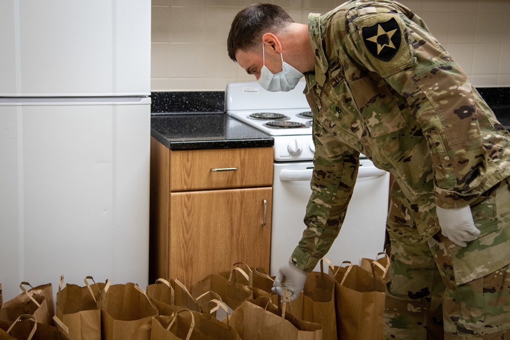 Raising quarantined spirits, providing support at Camp Humphreys