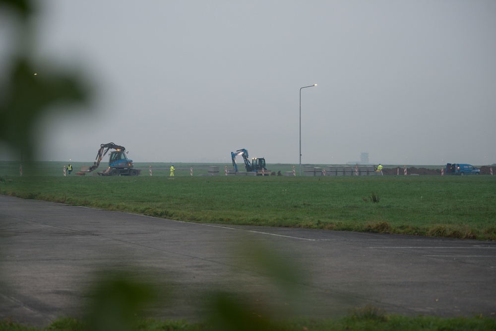 Works on Chièvres Air Base