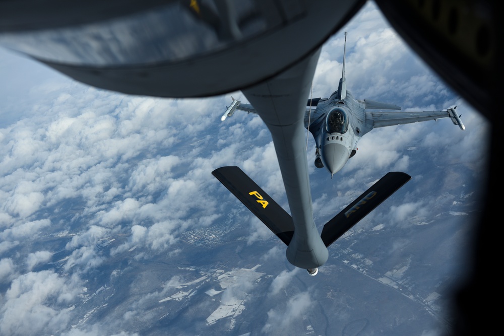 KC-135 Fuels the Mission