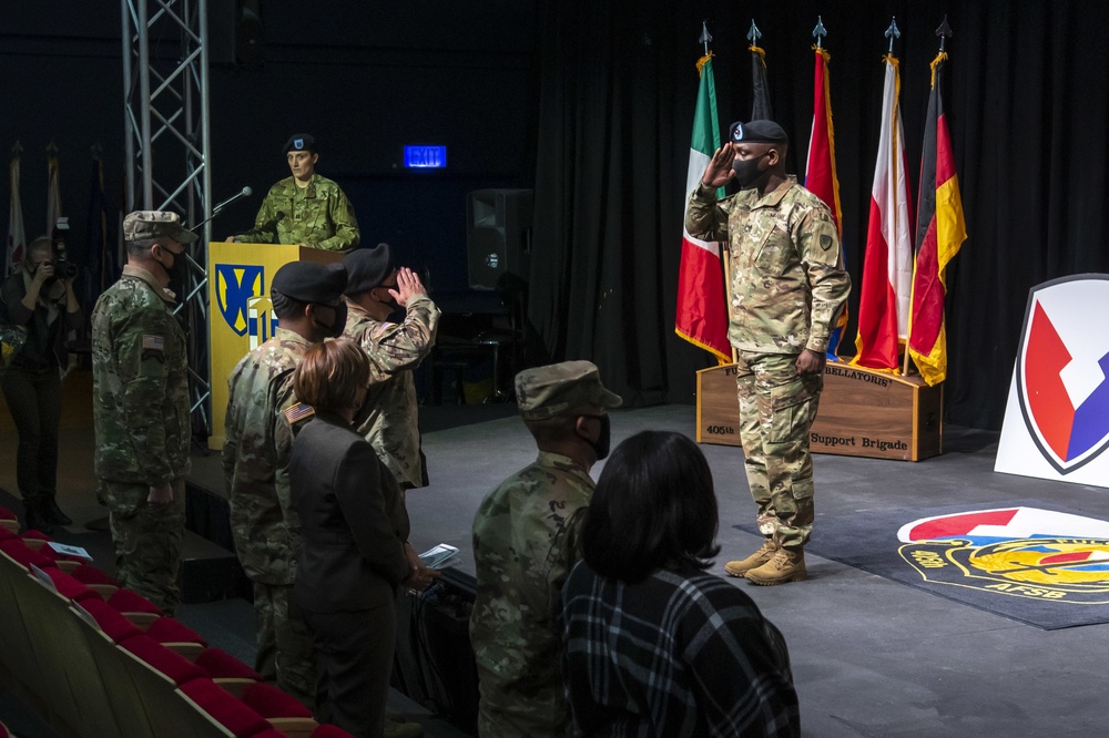 405th Army Field Support Brigade Change of Responsibility Ceremony