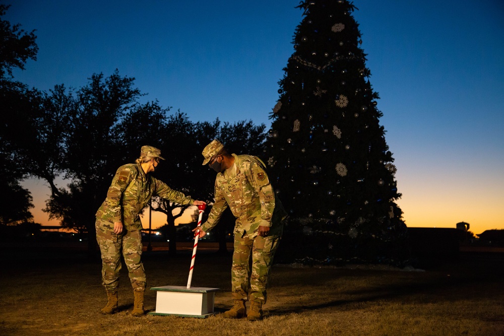 JBSA- Lackland Tree lighting Ceremony JBSA- Lackland Tree lighting Ceremony